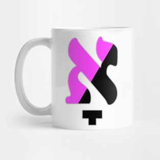 Kometz Aleph (Queer Anarchist Colors) Mug